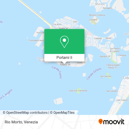 Mappa Rio Morto