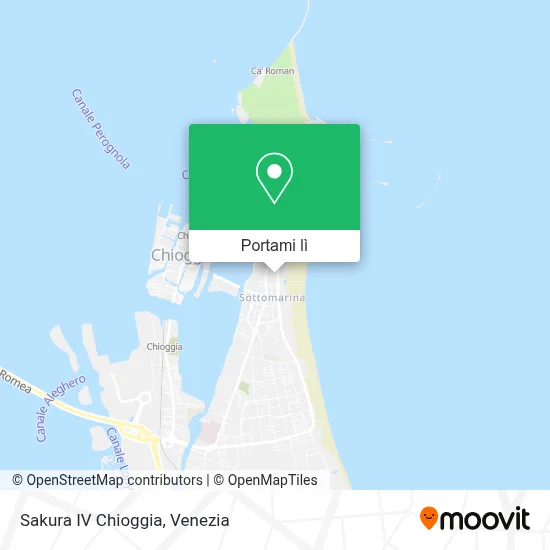 Mappa Sakura IV Chioggia