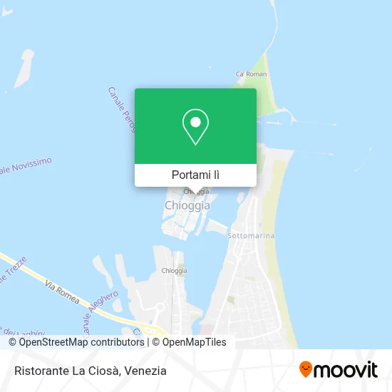 Mappa Ristorante La Ciosà