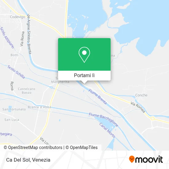 Mappa Ca Del Sol