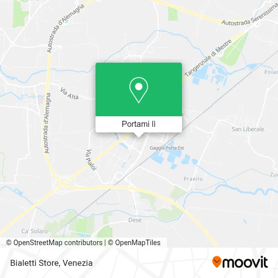 Mappa Bialetti Store