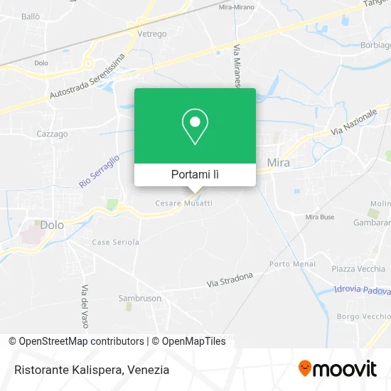 Mappa Ristorante Kalispera