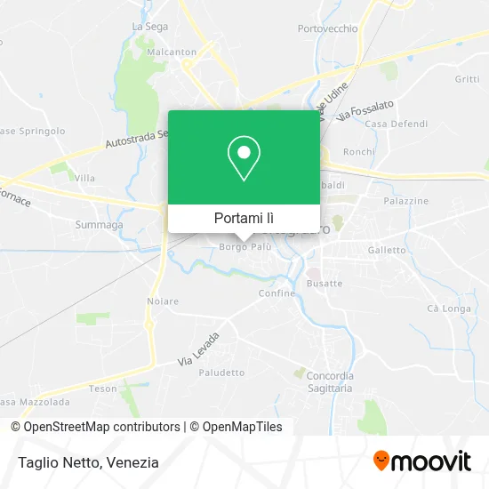 Mappa Taglio Netto