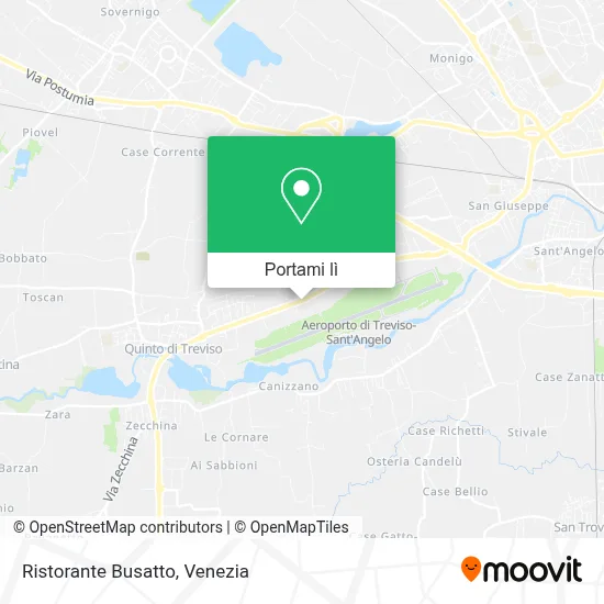 Mappa Ristorante Busatto
