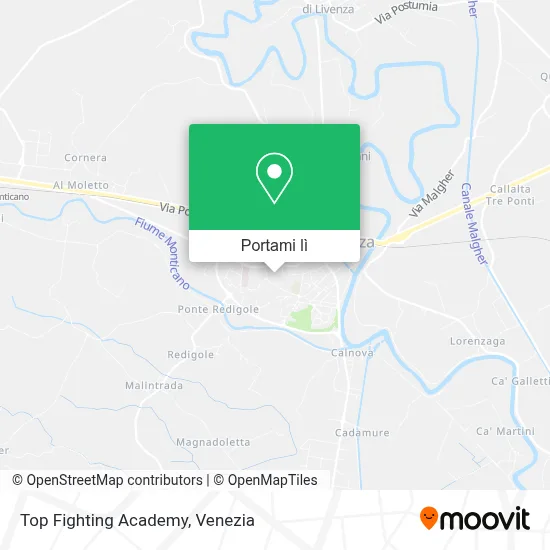 Mappa Top Fighting Academy
