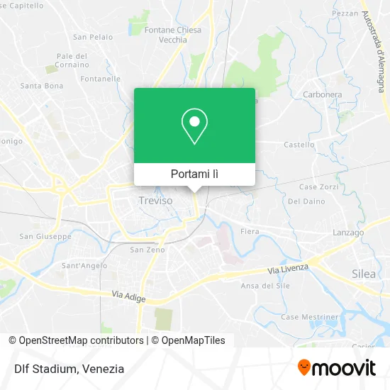 Mappa Dlf Stadium