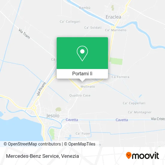 Mappa Mercedes-Benz Service