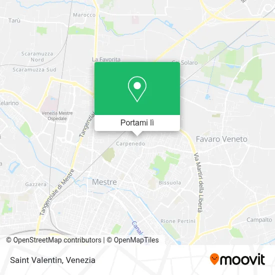 Mappa Saint Valentin