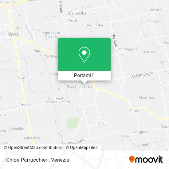 Mappa Chloe Parrucchieri