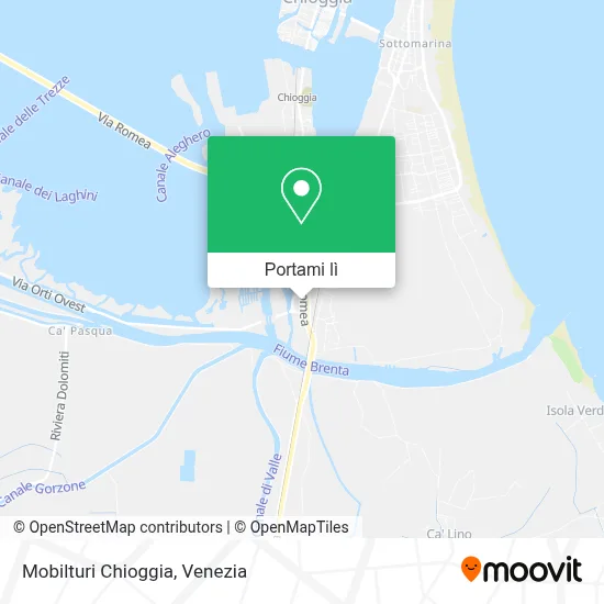 Mappa Mobilturi Chioggia