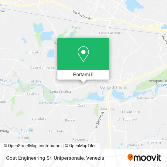 Mappa Gost Engineering Srl Unipersonale