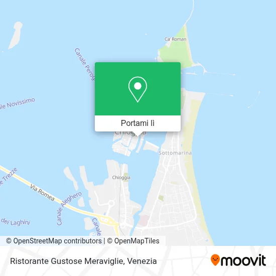 Mappa Ristorante Gustose Meraviglie