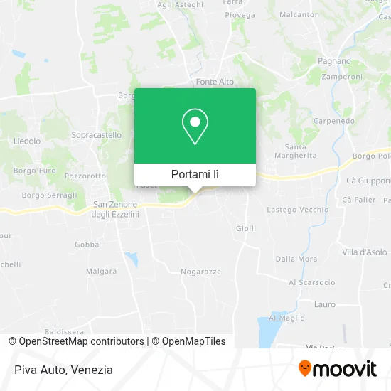 Mappa Piva Auto