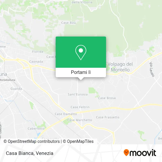 Mappa Casa Bianca