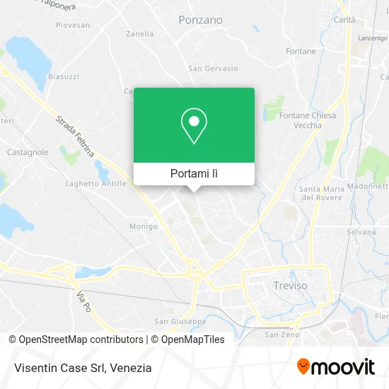 Mappa Visentin Case Srl