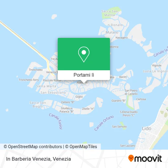 Mappa In Barberia Venezia