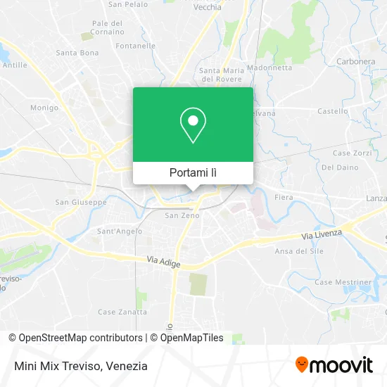 Mappa Mini Mix Treviso