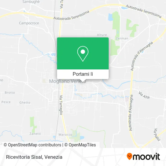 Mappa Ricevitoria Sisal