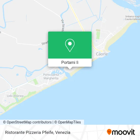 Mappa Ristorante Pizzeria Pfeife