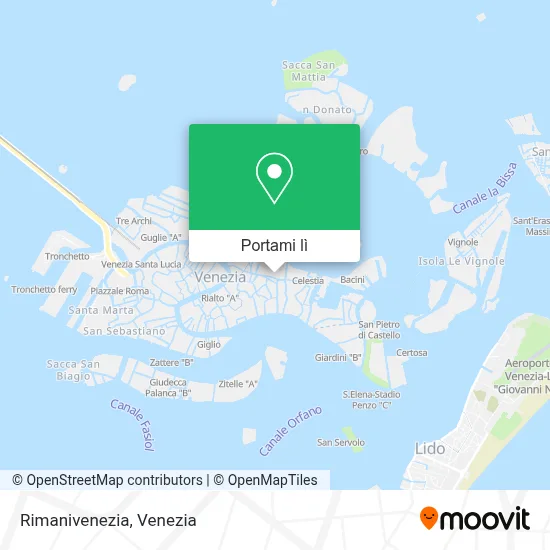 Mappa Rimanivenezia