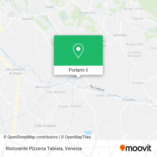 Mappa Ristorante Pizzeria Tabiala