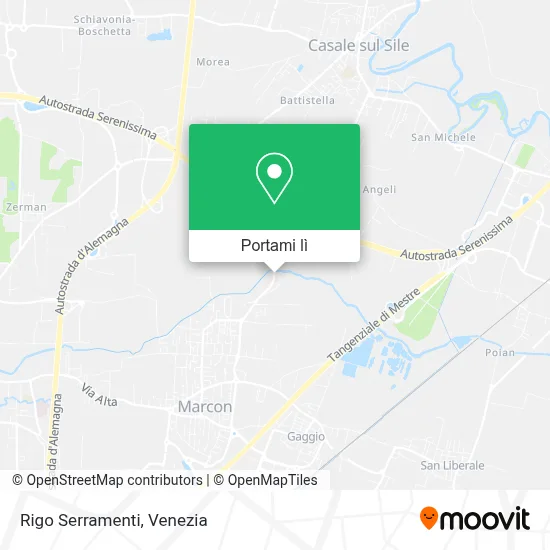 Mappa Rigo Serramenti