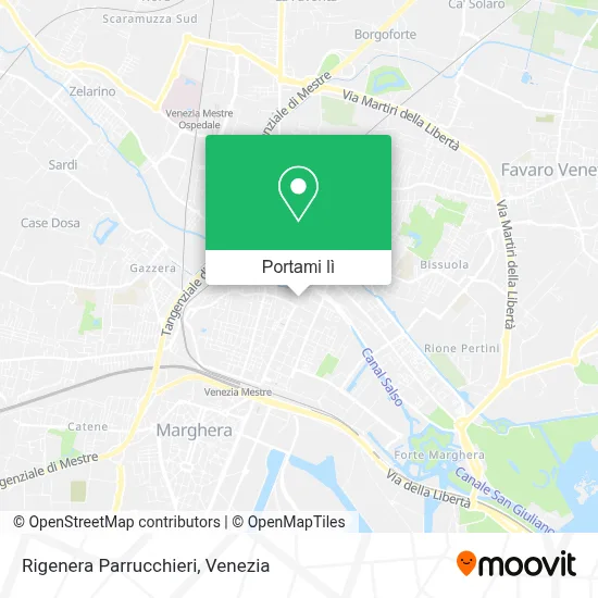 Mappa Rigenera Parrucchieri