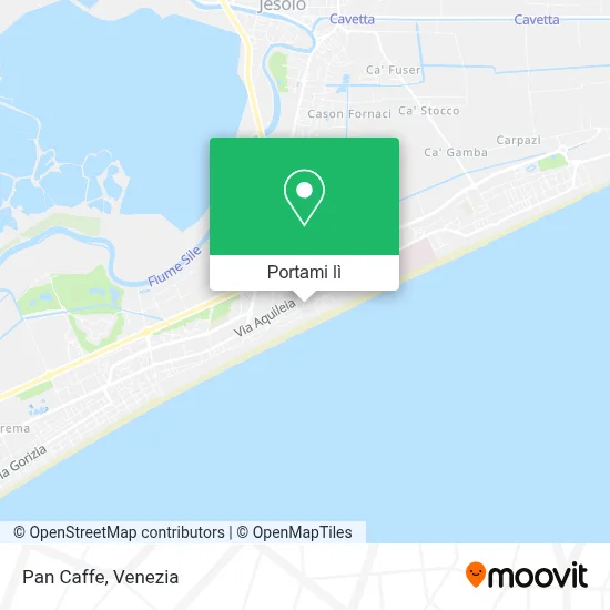 Mappa Pan Caffe