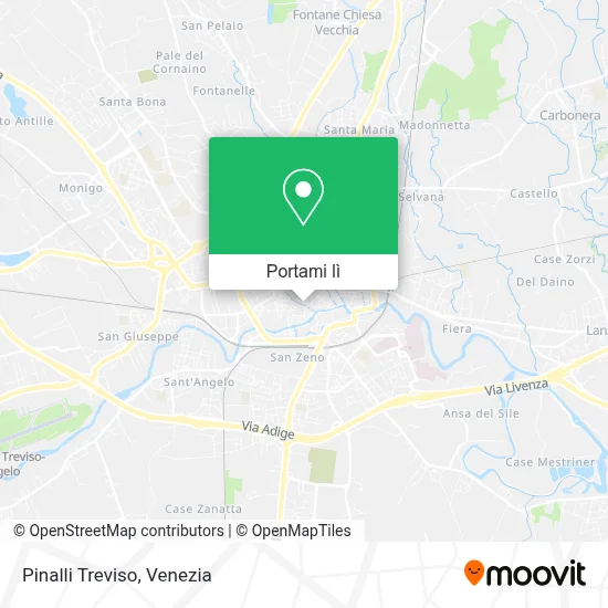 Mappa Pinalli Treviso