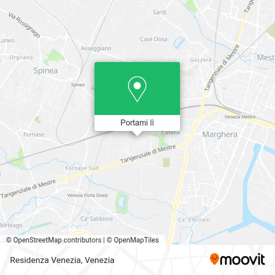 Mappa Residenza Venezia