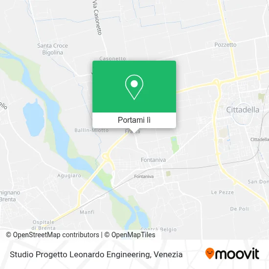 Mappa Studio Progetto Leonardo Engineering
