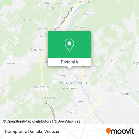 Mappa Bodaproste Daniela