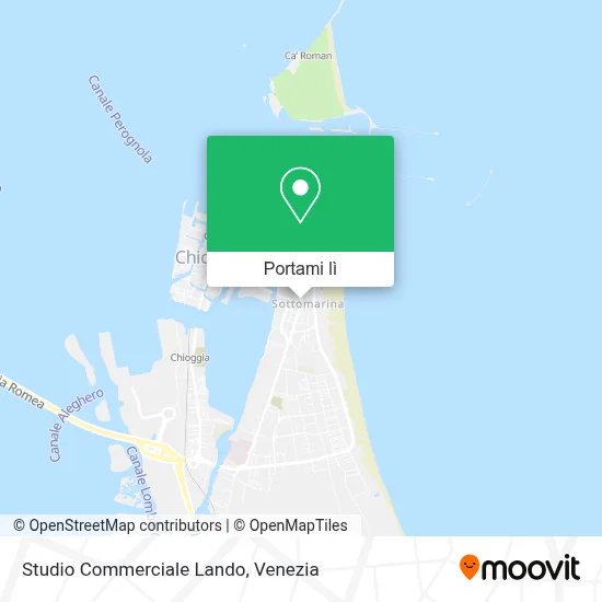 Mappa Studio Commerciale Lando