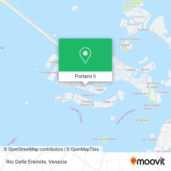 Mappa Rio Delle Eremite