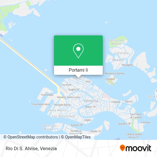 Mappa Rio Di S. Alvise