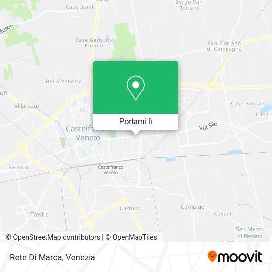 Mappa Rete Di Marca