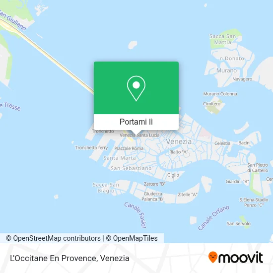 Mappa L'Occitane En Provence