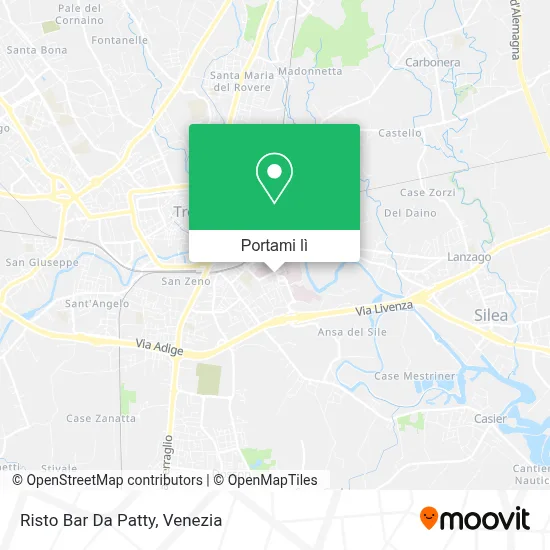 Mappa Risto Bar Da Patty