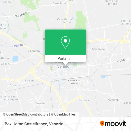 Mappa Box Uomo Castelfranco