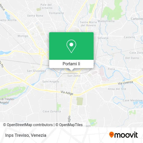 Mappa Inps Treviso