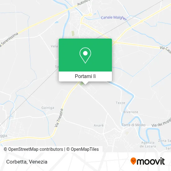 Mappa Corbetta