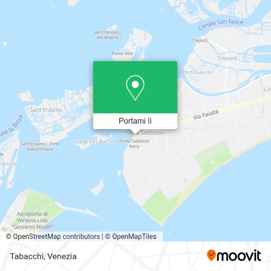 Mappa Tabacchi