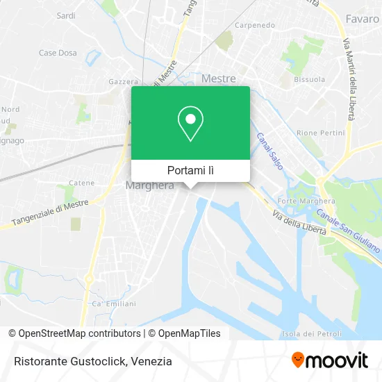 Mappa Ristorante Gustoclick