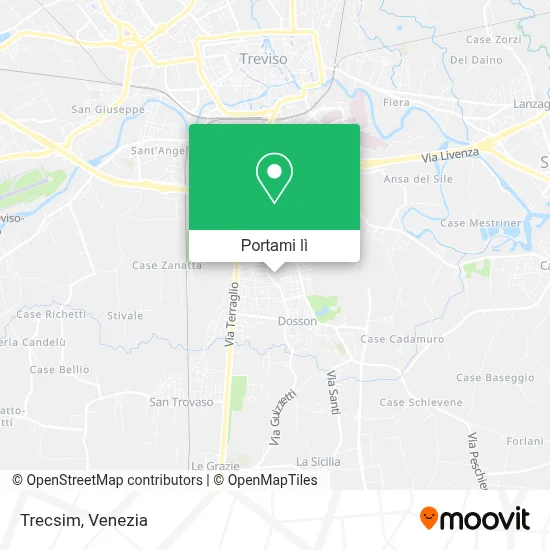 Mappa Trecsim