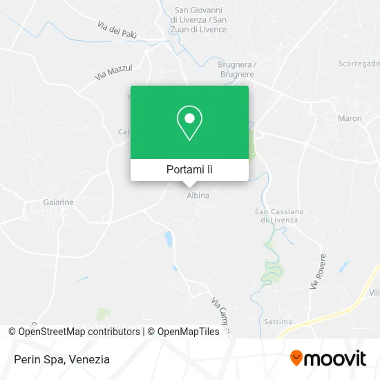 Mappa Perin Spa