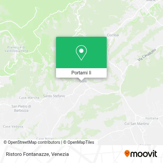 Mappa Ristoro Fontanazze