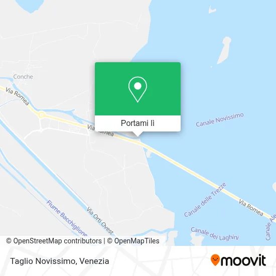 Mappa Taglio Novissimo