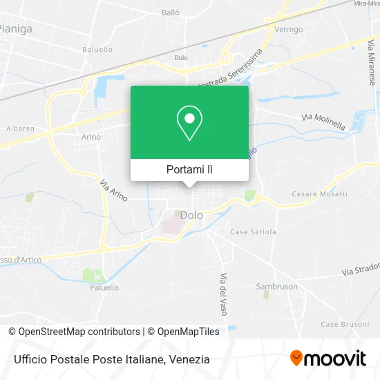 Mappa Ufficio Postale Poste Italiane