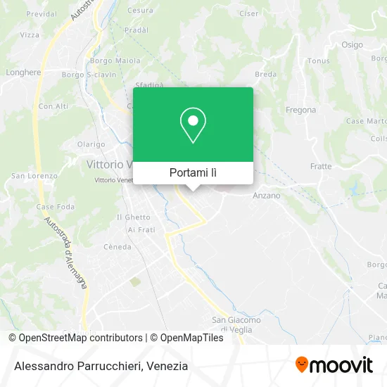Mappa Alessandro Parrucchieri