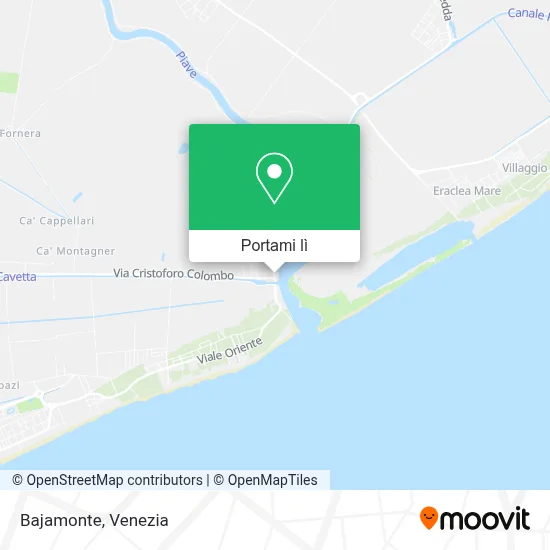 Mappa Bajamonte